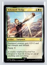 Behemoth Sledge 320 Regular Commander: FINAL FANTASY Magic: The Gathering NM
