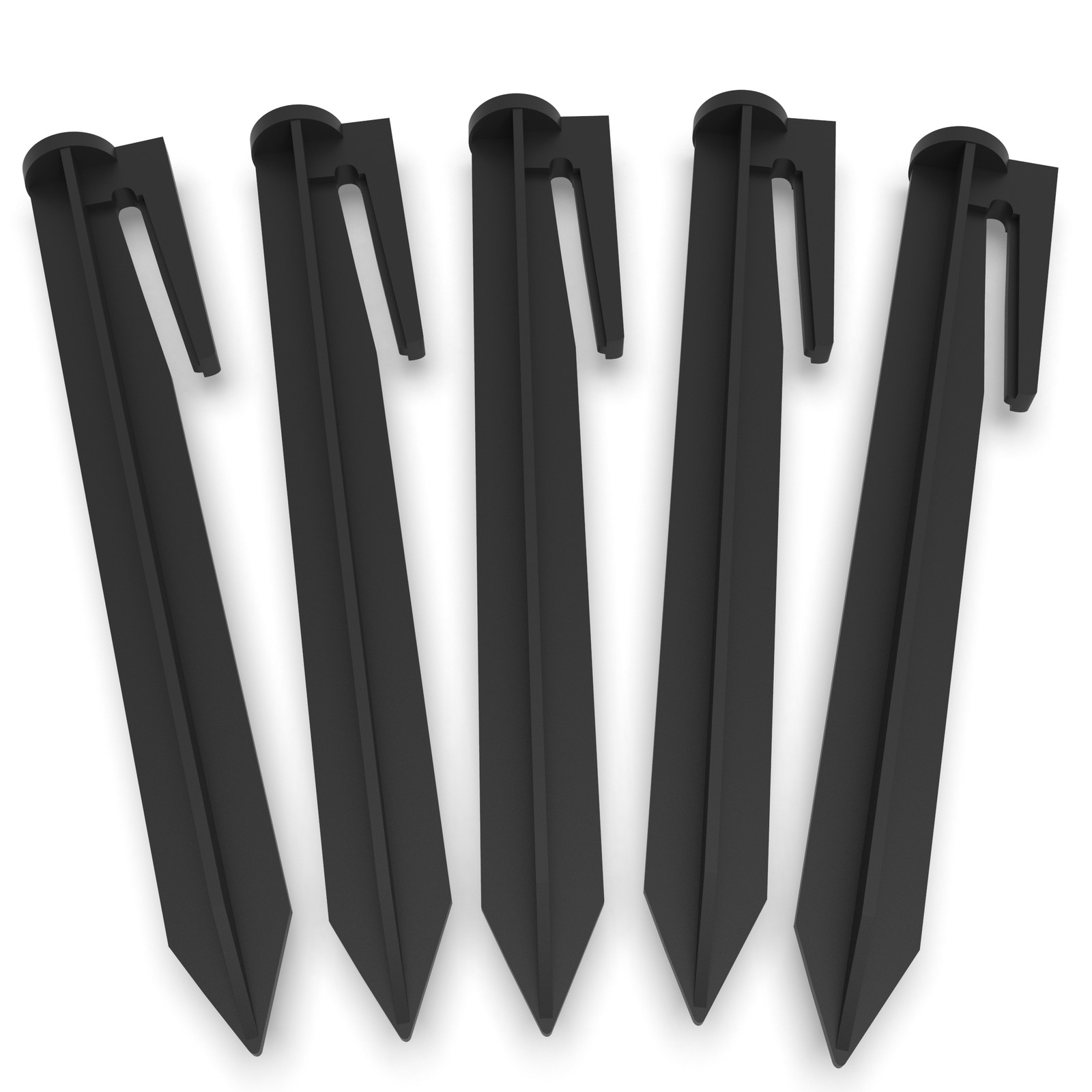 Clavos Lawn Mower Brocheta de Tierra Gancho para Cable Limitar Arenque Uñas 100x