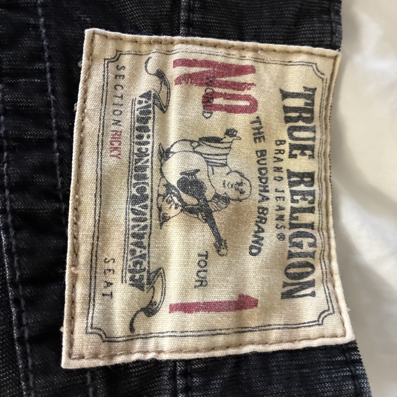 Vintage True Religion, Corduroy Pants Section Ricky￼ size ￼ 34 X 30 image 7