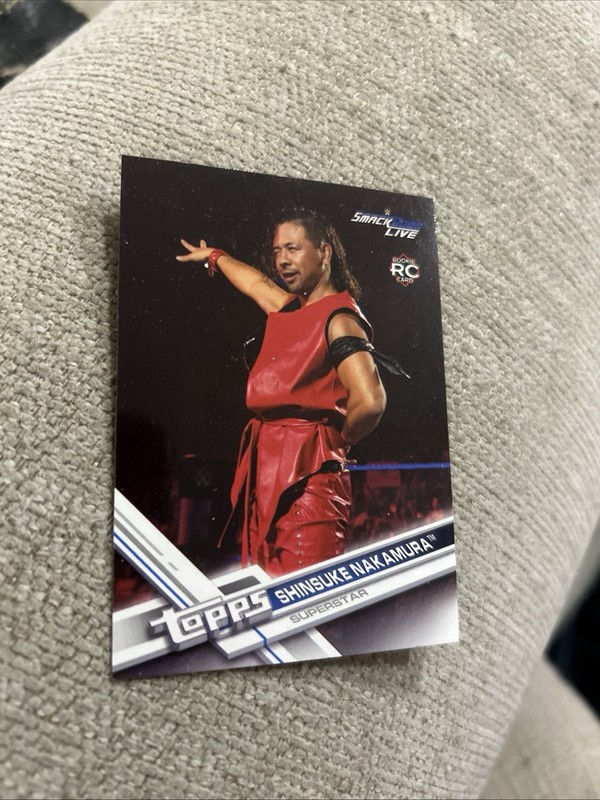 2017 Topps WWE Wrestling Shinsuke Nakamura RC #160