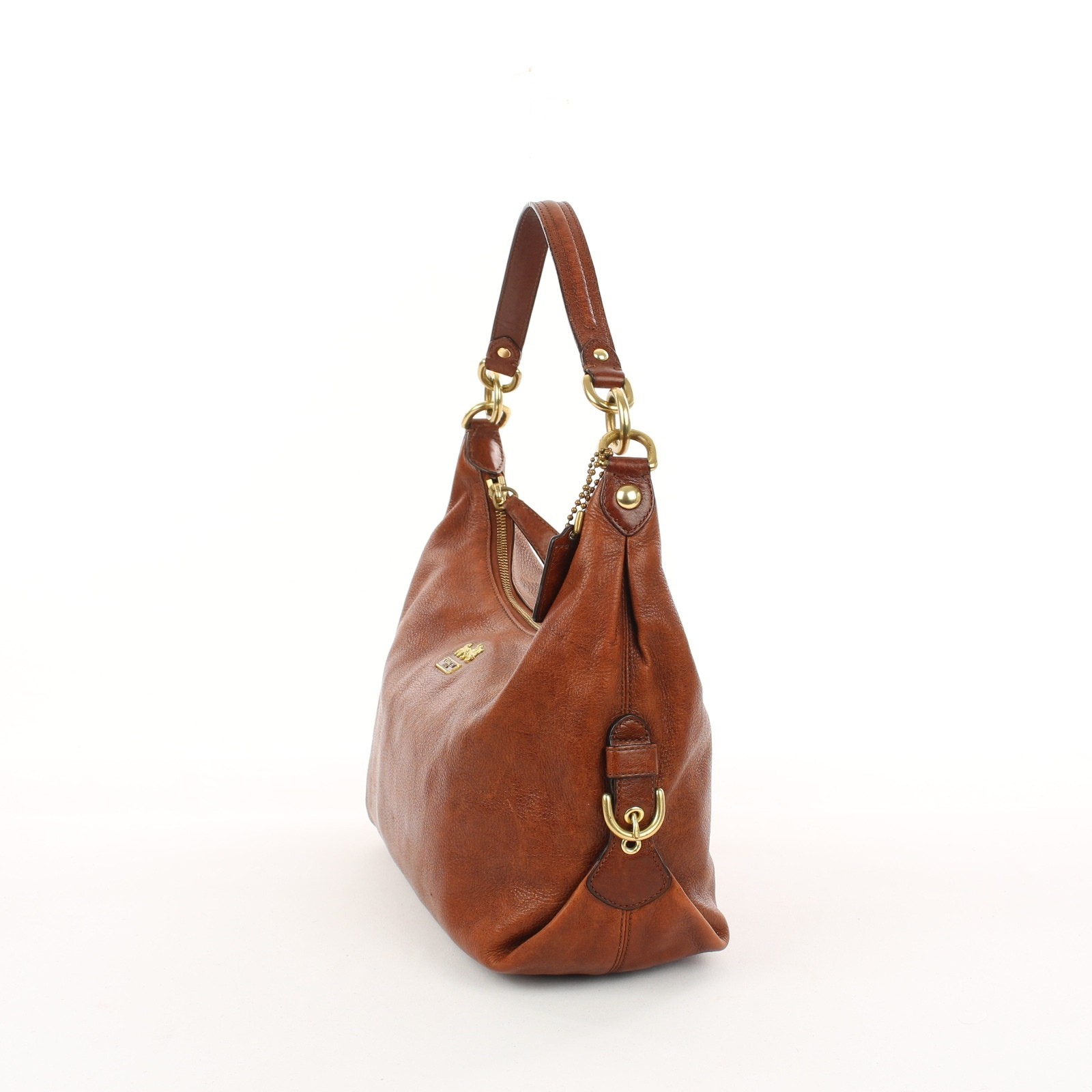 Coach Y2K Madison Hailey Brown Leather Hobo Bag 14304 - Gem