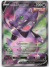 Galarian Slowking V (Full Art) Ultra Rare SWSH06: Chilling Reign 178/198 NM on eBay
