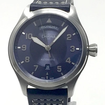Davosa (like new & unworn) Newton Pilot Day-Date Automatic Ref. 161.585.45 - Bild 1 von 4
