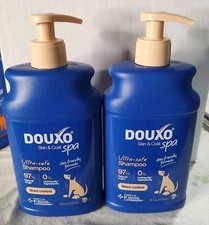 2 DOUXO Skin and Coat SPA - Ultra-Safe Dog Shed Control Shampoo, 16 fl oz, New