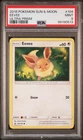 2018 POKEMON SUN & MOON ULTRA PRISM #104 EEVEE PSA 9