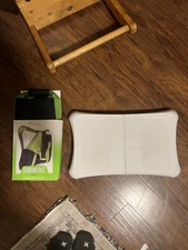 Nintendo Wii Fit Balance Board Wireless Ergonomic White with Carrying Case