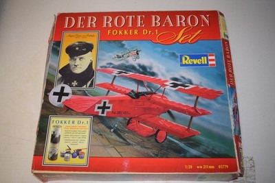 Revell 05779 Fokker Dr. 1 Der Rote Baron Set 1:28 NEU mit OVP
