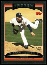 Craig Breslow San Diego Padres 2006 Topps Black #316 SN /55