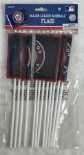 NEW Washington Nationals MLB Baseball Party Flags Amscan Favor Banquet Plastic