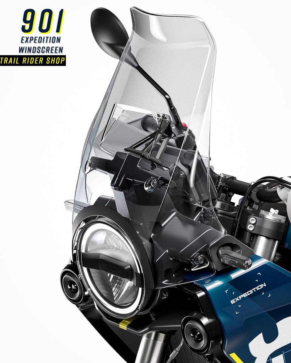 Hasqvarna Norden 901 純正標準シート Husqvarna Norden 901 Expedition Windscreen Original OEM – Touring