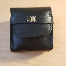 Set of 3 Hoya HMC 49mm filters w/case: UV O , 1, 2 filters, new