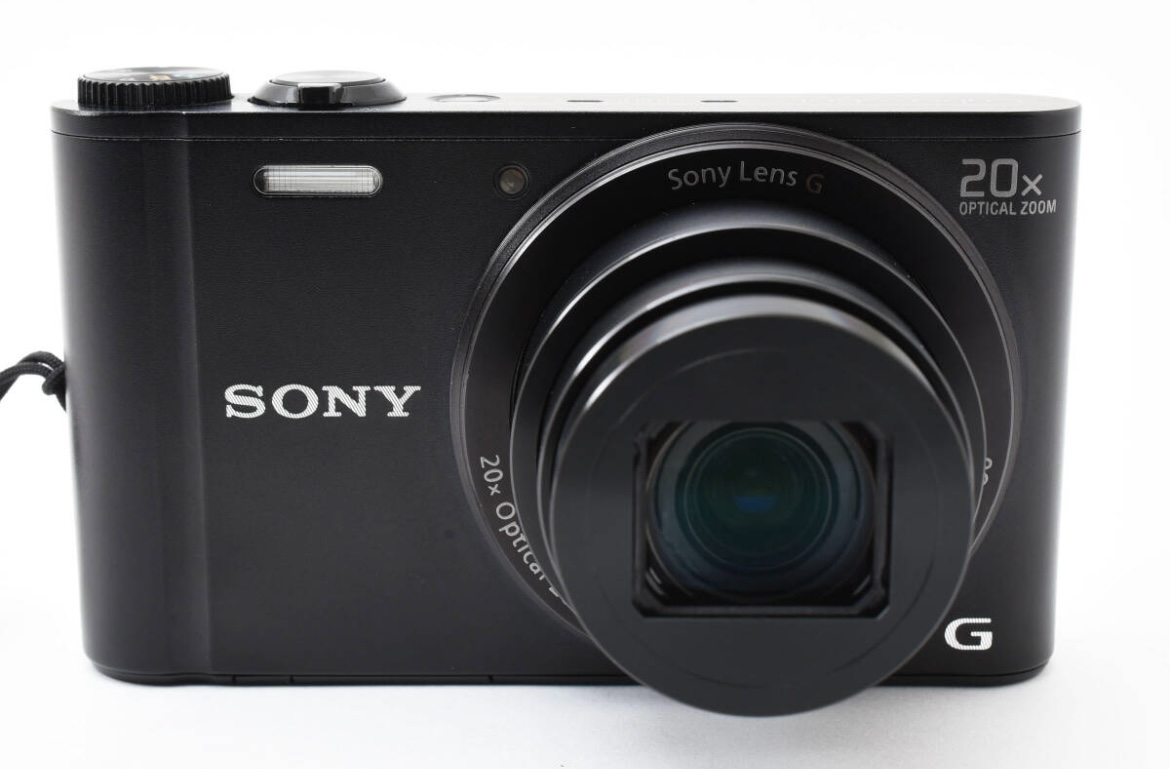 SONY Cyber-shot DSC-WX350 Black 18.2 MP Digital Camera With