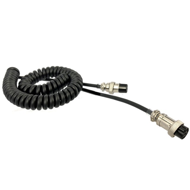 8 Pin Microphone Extension Cable Fits for Yaesu Kenwood Walkie