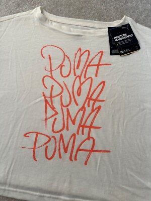 Puma Drycell Moisture Management Crop T-shirt Gym/Daily Wear