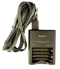 Authentic Sony Ni-MH AA or AAA Size BC-CS2A Battery Charger Double AA Triple AAA