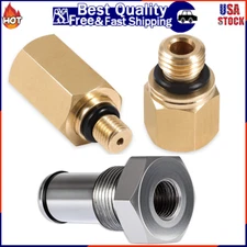 ICP Oil Fuel Rail Adapter IPR Valve Air Test Fitting Tool for 2003-2010 Ford 6.0