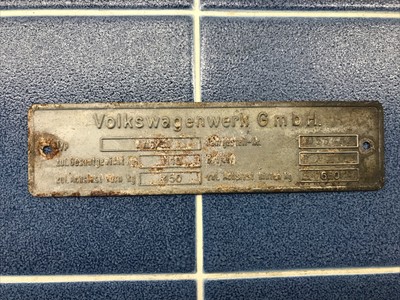 Volkswagen parts vin