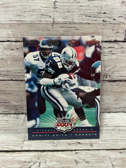 2000 Playoff Super Bowl Card Show #SB4 Emmitt Smith