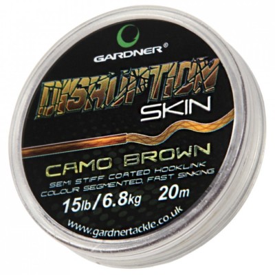 Gardner Tackle Disruption Coated Hooklink - Karpfen Brassen Schleie Friedfischhaken