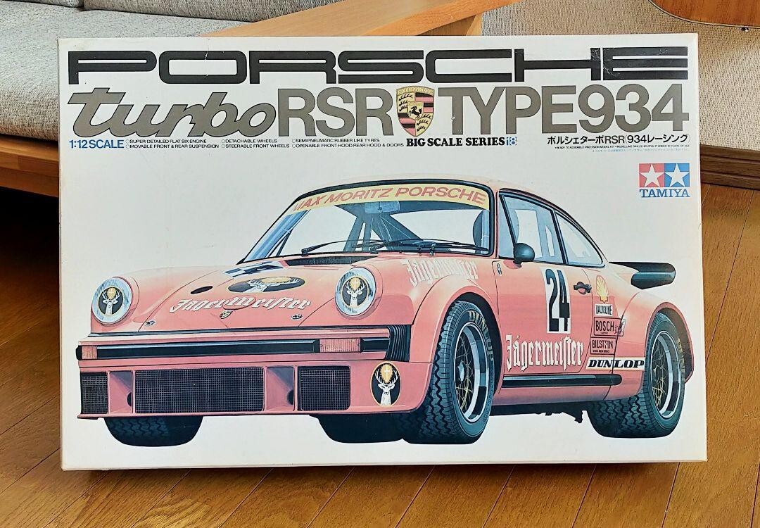 TAMIYA 1/12 PORSCHE TURBO RSR TYPE 934 Plastic Model Kit