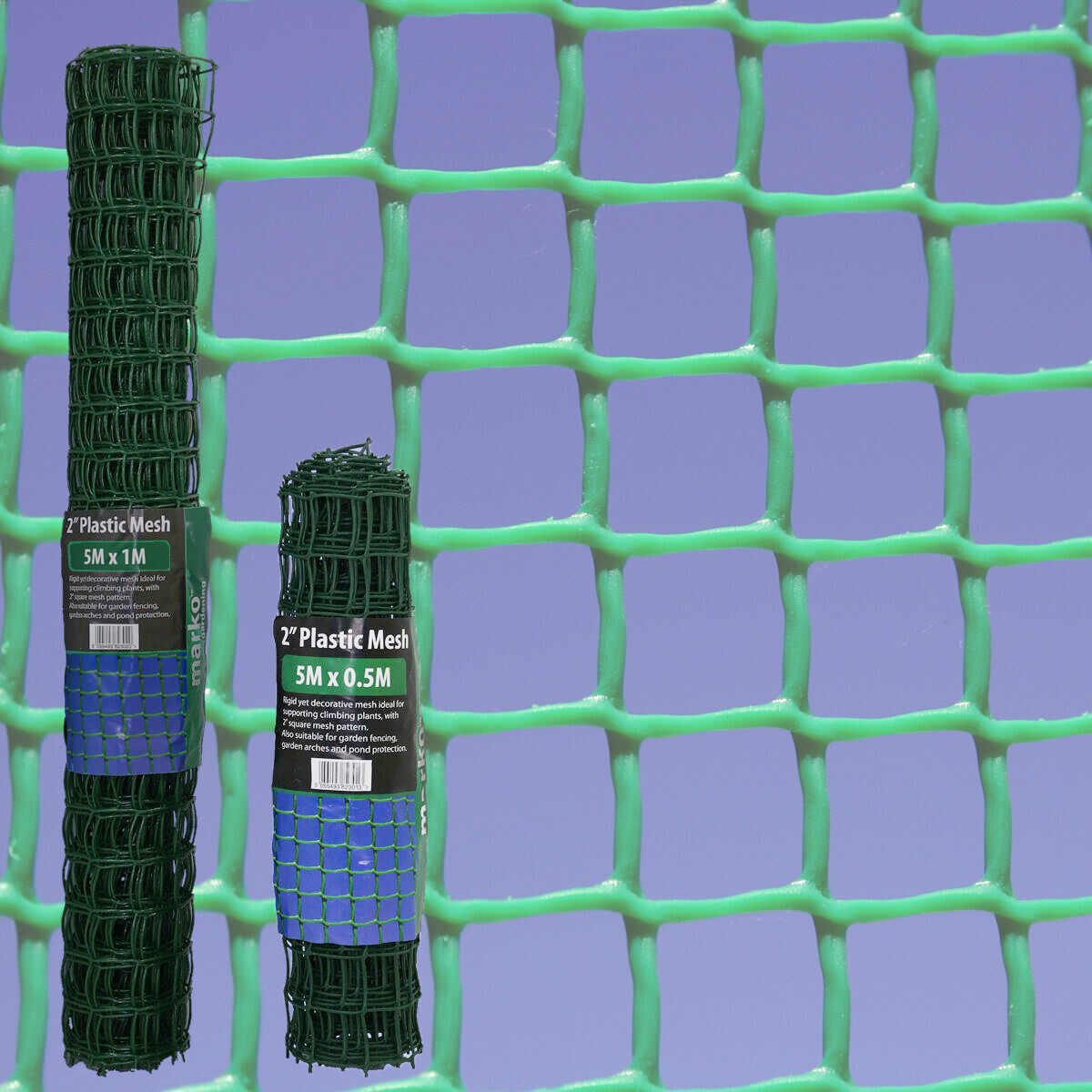 Green Plastic Mesh Garden Barrier Fence Square Planter Climbing Netting