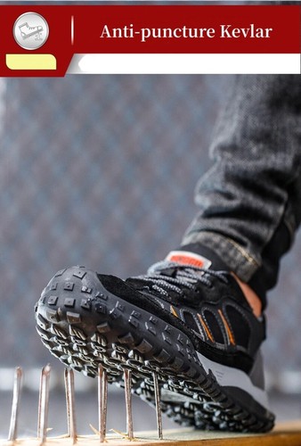Scarpe Antinfortunistiche Uomo Lavoro Indistruttibili Protettive Antischiacciamento Punta Acciaio Sneakers - Foto 12 di 20