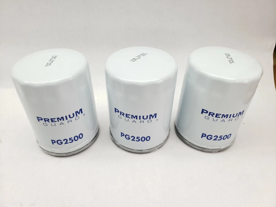 LOTE DE 3 filtros de aceite de protección premium Chevy Silverado PG2500 reemplaza marco PH10575 Foto 3 de 3