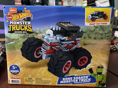 Mega Construx Hot Wheels  Bone Shaker Monster Truck Building Set 194 pcs.