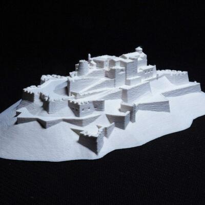Castle of Cardona - Spain Scaled 100% Accurate Model Multiple Sizes Available