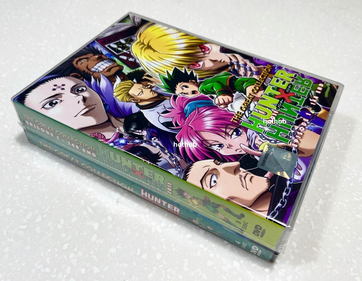 Hunter X Hunter (1999 TV series + 2011 Tv Series) ~ All Region ~ English  Version