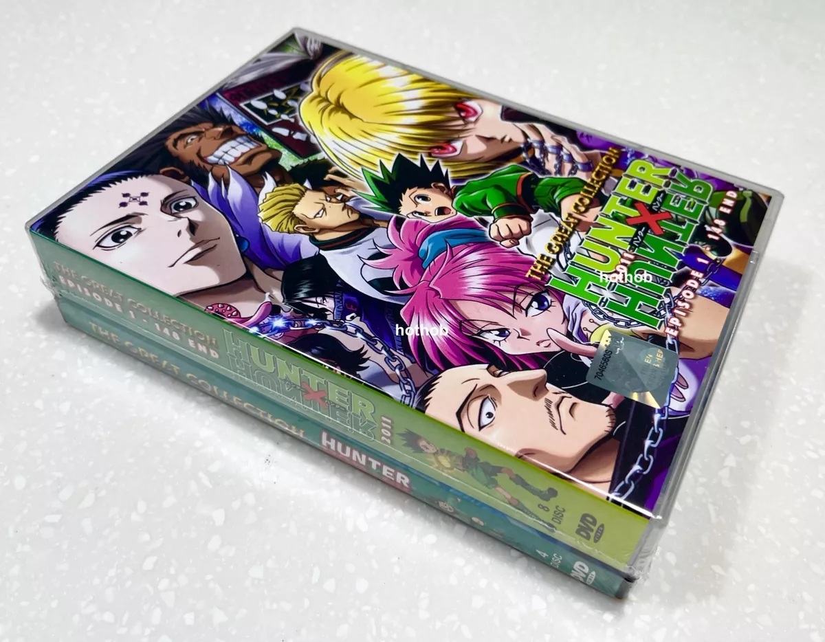 DVD ~ Hunter X Hunter Season 1 Episode 1 - 62 End ~ English