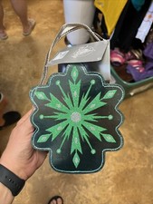 DISNEY FROZEN Elsa Purse Bag Girls Snowflake Glitter Disney Store NWT