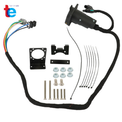 4 Way Flat & RV 7 Way Trailer Wiring Harness For 05-22 Frontier/For 05-15 Xterra