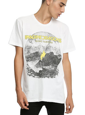 IMAGINE DRAGONS Tシャツ Amazon.com: Imagine Dragons T Shirt Skeleton Flute Band Logo