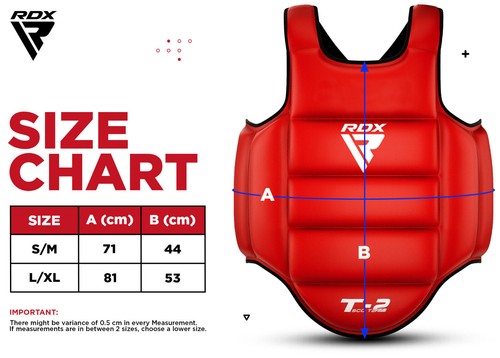 Chest Guard by RDX, MMA, Kick Boxing, Martial Arts, Boxing Body Protector, Pad - Picture 10 of 13
