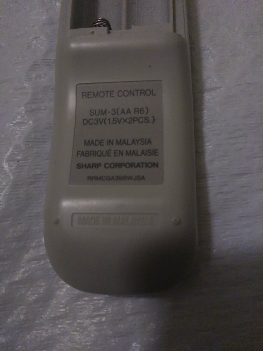 Sharp Rear Projection Tv Remote Sharp Universal Tv Remote Sharp Projector Remote Control Replacement ...