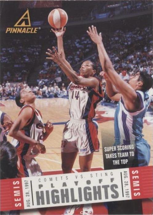 1998 Pinnacle WNBA - Playoff Highlights Cynthia Cooper #80 for sale ...