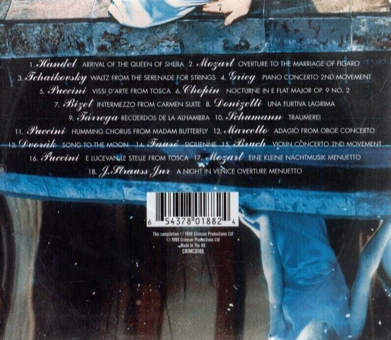 Classics for Lovers 18 Romantic Favourites 1998 CD for sale online eBay