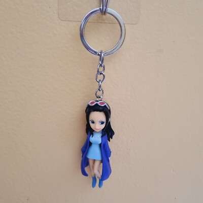 One Piece Nico Robin 3D Figural KEYCHAIN  Keychainwallet Backpack Accessorie PVC