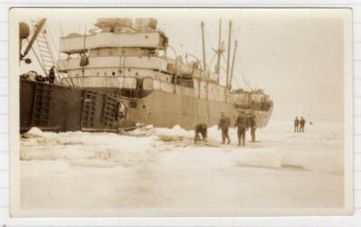 Foto von S.S. Beatrice stecken im Eis (C45280)