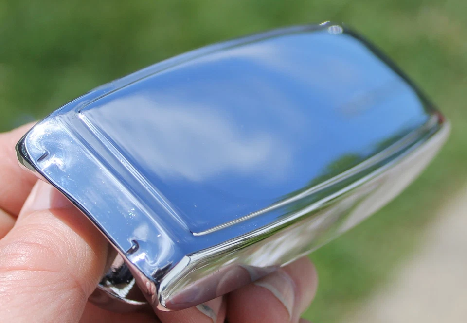 Chevrolet Blazer/GMC Jimmy Suburban 1973-1991 OEM cromado puerta trasera manivela ventana Foto 4 de 4