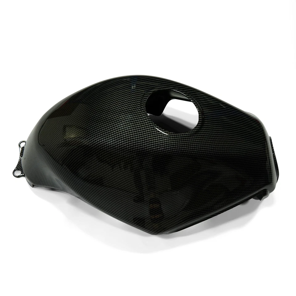 Tank Cover Fuel Gas Fairing For KAWASAKI NINJA 250R 2008-2012 Carbon Fiber Look Foto 4 de 4