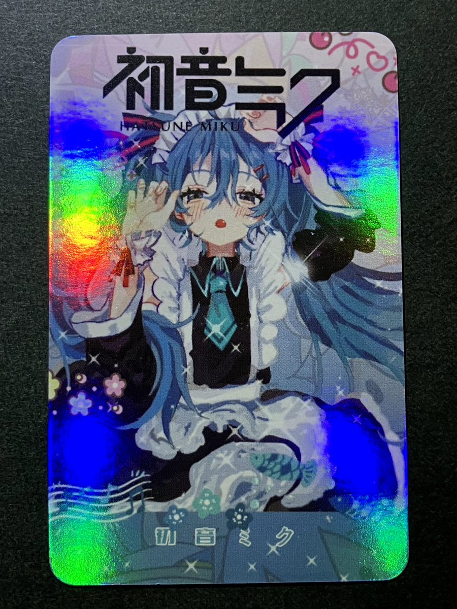 Hatsune Miku Photo Cards Holo TCG Japanese Anime Manga Comic #47