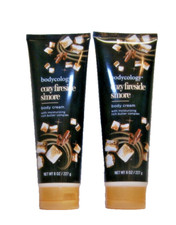 Bodycology Cozy Fireside S'more Body Cream 8oz 2 Tubes 
