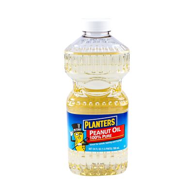 Planters 24 Fl Oz Peanut Oil Vegetable Edible Oil Pack of 1 Plastic Bottle