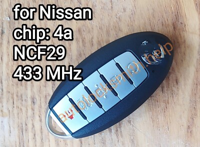 Für Nissan Maxima S180144906 Schlüssel AES/4a Chip 285E3-9DJ3B KR5TXN7
