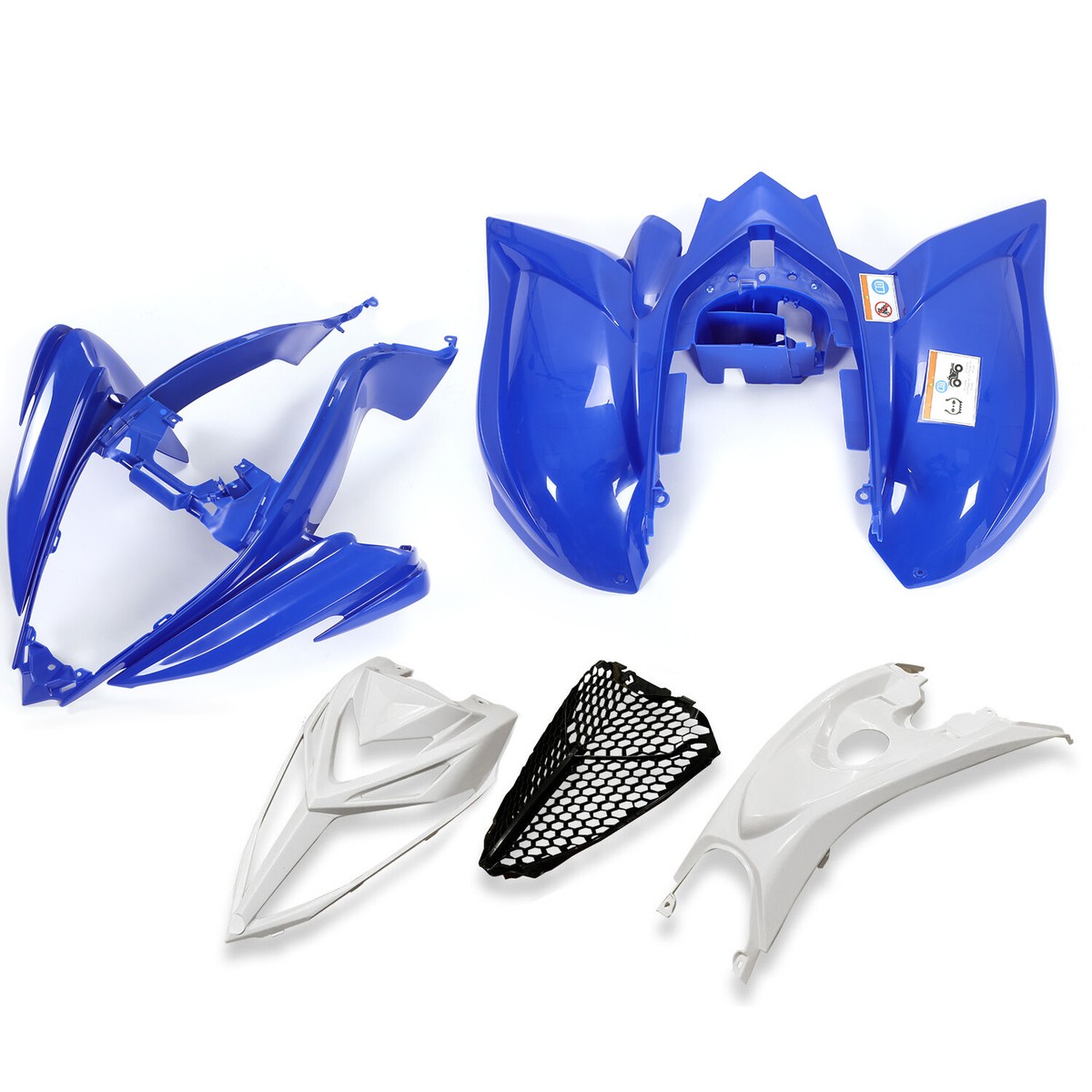 For YAMAHA Raptor 700 2006-2025 Plastics Kit Bodywork Fenders BLUE