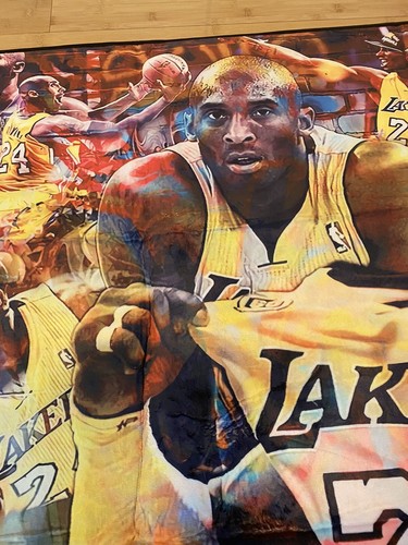 NBA Basketball Sports Fans Lakers Kobe Bryant Area Rug-Non-Slip 38”x64” (3’x5’) - Picture 6 of 15