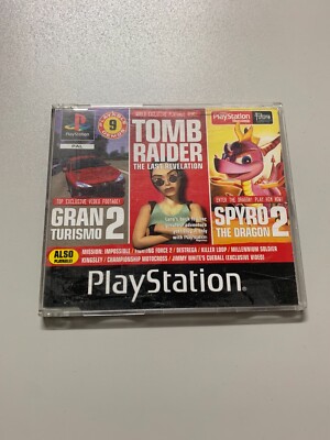 Offizielle UK PlayStation 1 Demo 52 Spyro 2 / Gran Turismo 2 / Tomb Raider Last 