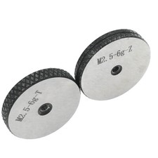 ISO Metric Thread Ring Gage M2.5- 6g Threaded Ring Gauges GO And NOGO 1Set